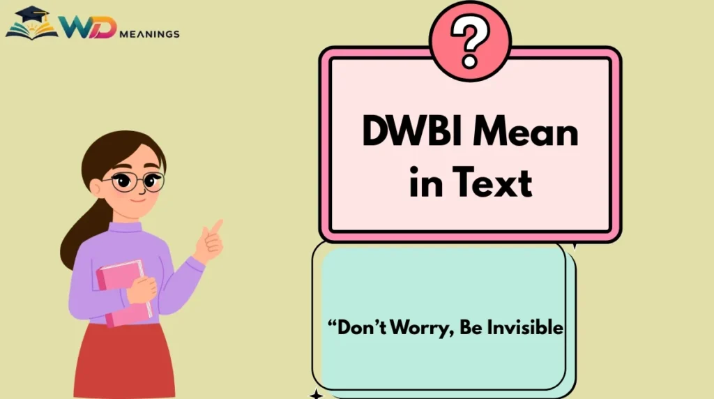 DWBI Mean in Text