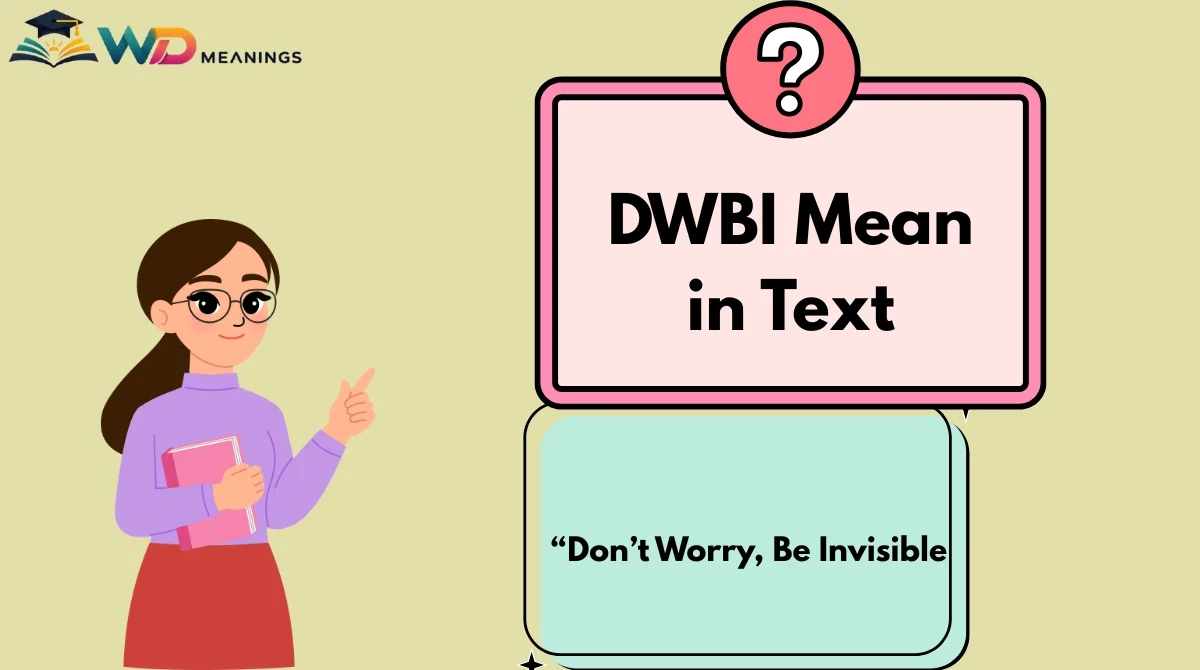 DWBI Mean in Text