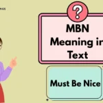 MBN Meaning in Text