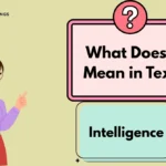 What Does I Mean in Text