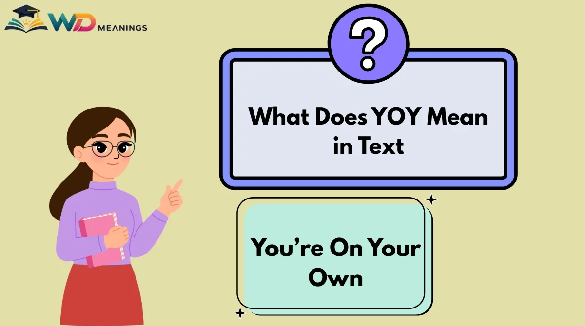 What Does YOY Mean in Text