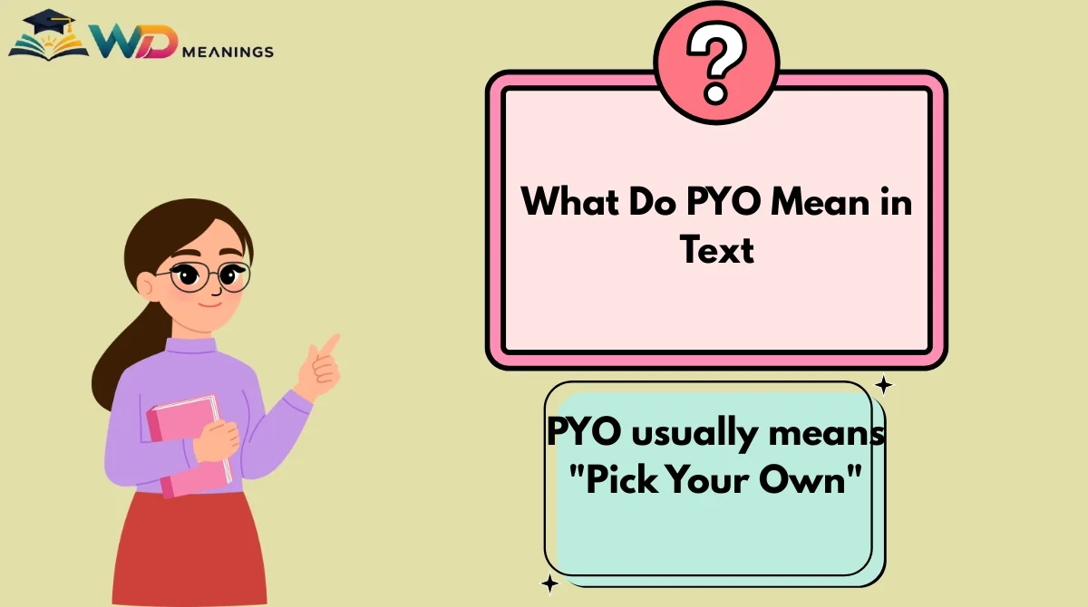 What Do PYO Mean in Text