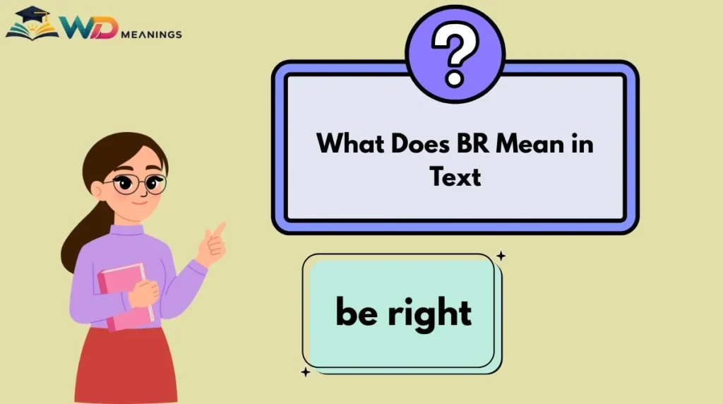 What Does BR Mean in Text
