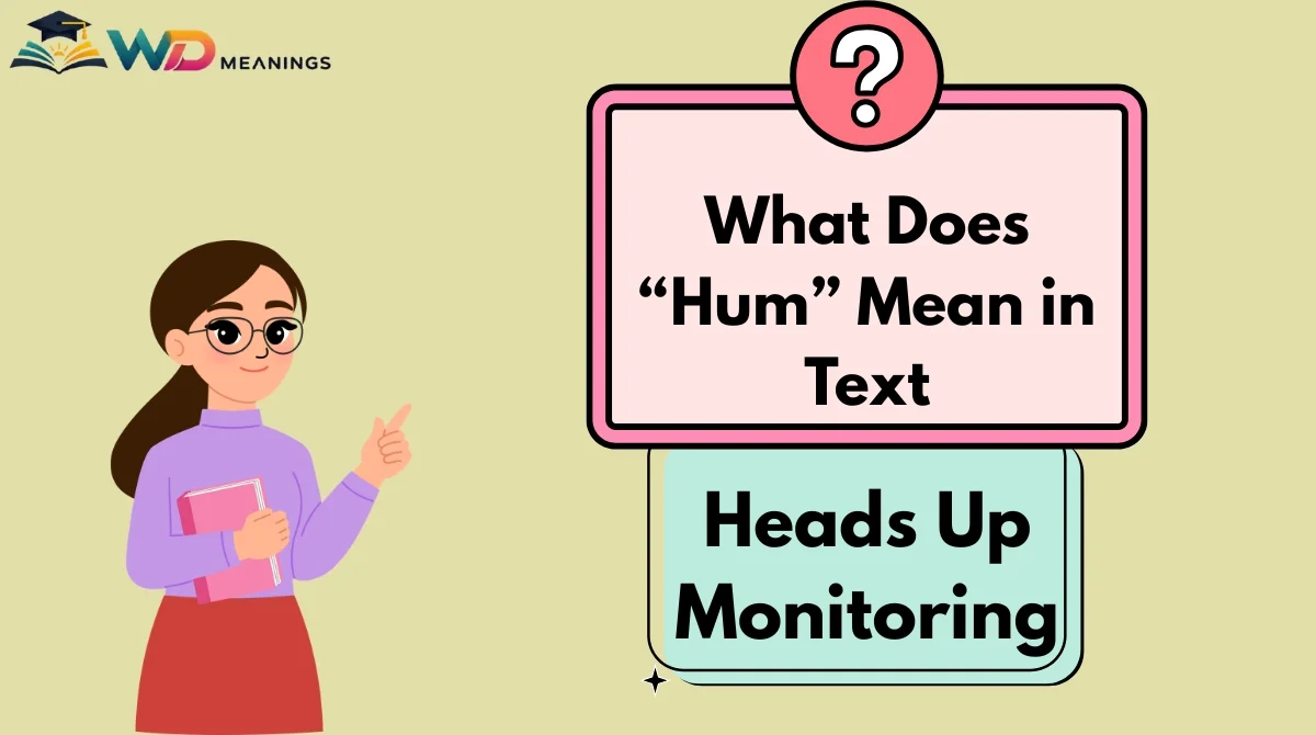 What Does “Hum” Mean in Text