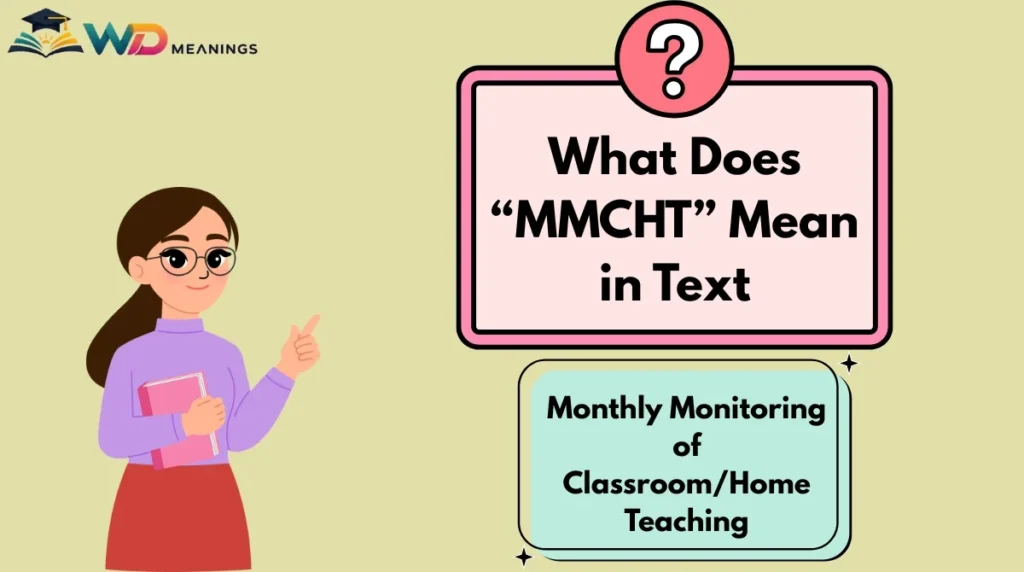 What Does “MMCHT” Mean in Text